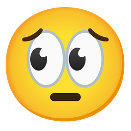 pensive face and eyes