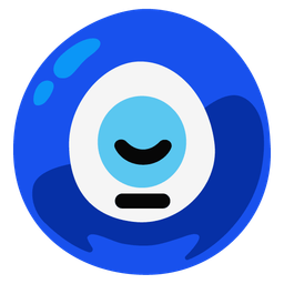 pensive face and nazar amulet