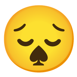 pensive face and spade suit