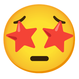 Pensive face and Star-struck