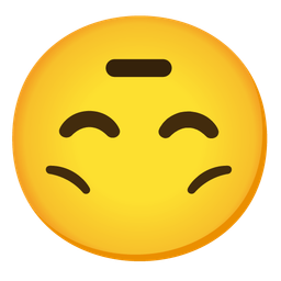 Pensive face and Upside-down face