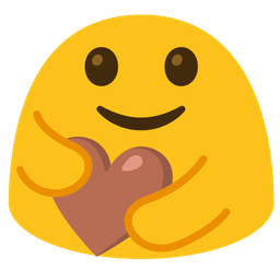People hugging and Brown heart
