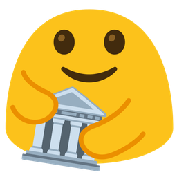 People hugging and Classical building