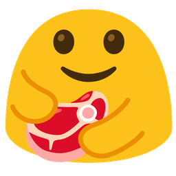 People hugging and Cut of meat