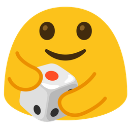 People hugging and Game die