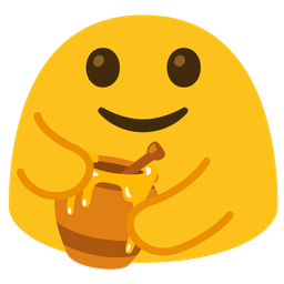 People hugging and Honey pot