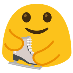 People hugging and Ice skate