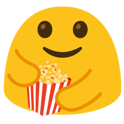 People hugging and Popcorn