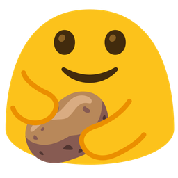 People hugging and Potato