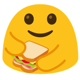 People hugging and Sandwich