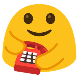 People hugging and Telephone