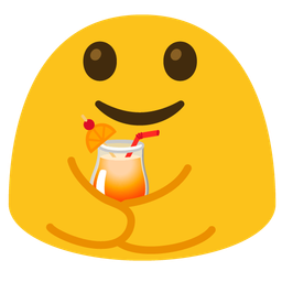 People hugging and Tropical drink