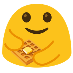 People hugging and Waffle