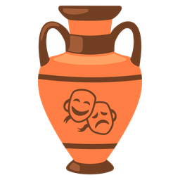 performing arts and amphora
