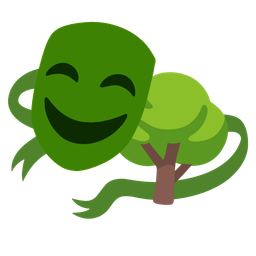 performing arts and deciduous tree