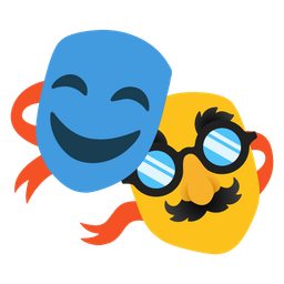 performing arts and disguised face