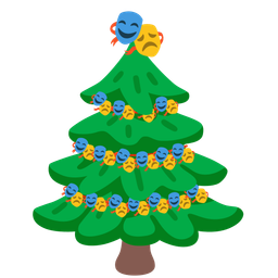 performing arts and evergreen tree