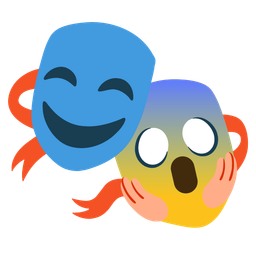 performing arts and face screaming in fear