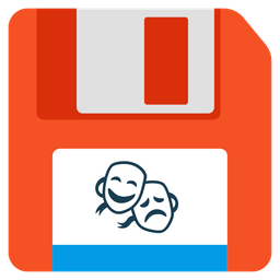 performing arts and floppy disk