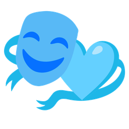 performing arts and light blue heart