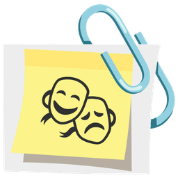 performing arts and linked paperclips