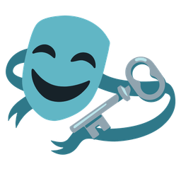 performing arts and old key