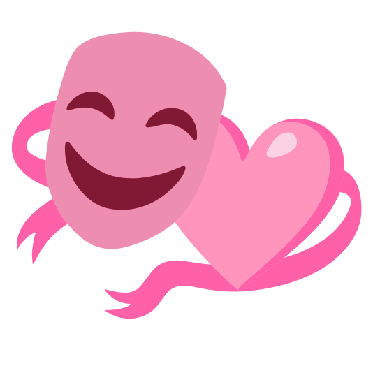 Performing arts and Pink heart
