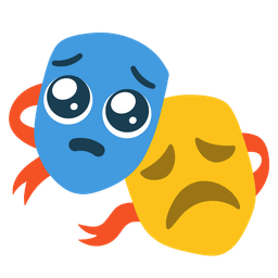 performing arts and pleading face