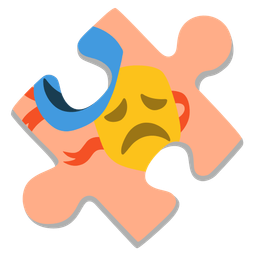 performing arts and puzzle piece