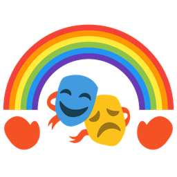 performing arts and rainbow