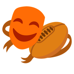 performing arts and rugby football