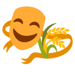 performing arts and sheaf of rice