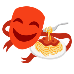 performing arts and spaghetti