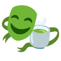 performing arts and teacup without handle