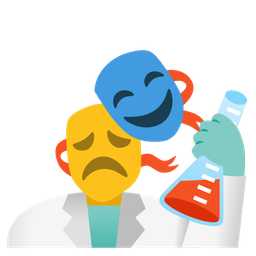 performing arts and test tube