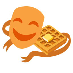 performing arts and waffle