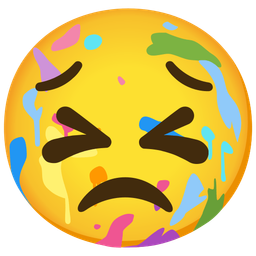 persevering face and artist palette