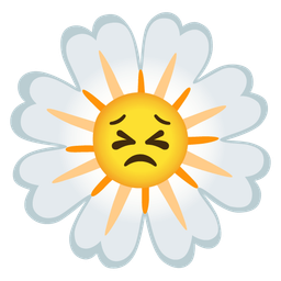 persevering face and blossom