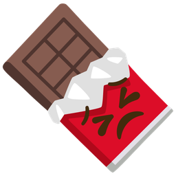 Persevering face and Chocolate bar