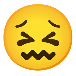 persevering face and confounded face