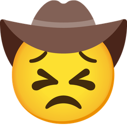 Persevering face and Cowboy hat face