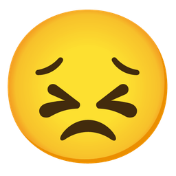 persevering face and disappointed face