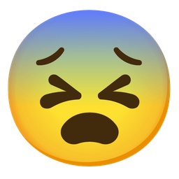 persevering face and fearful face