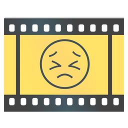 persevering face and film frames