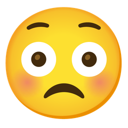 Persevering face and Flushed face