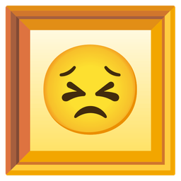 persevering face and framed picture