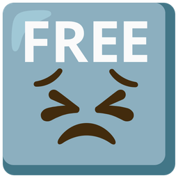 persevering face and FREE button