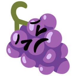 persevering face and grapes