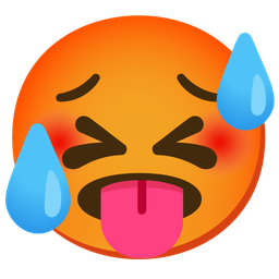 Persevering face and Hot face