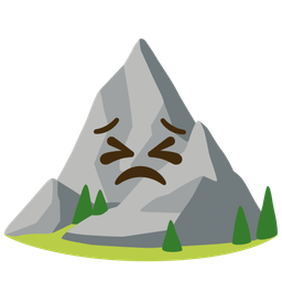persevering face and mountain